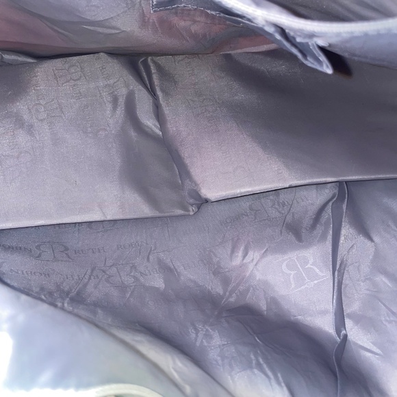 Robin Ruth The City Of Seattle Canvas Hobo Tote Shoulder Handbag Floral Zip - Picture 3 of 9